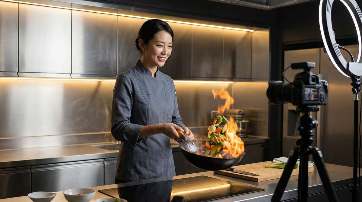 玩物社区美食视频制作